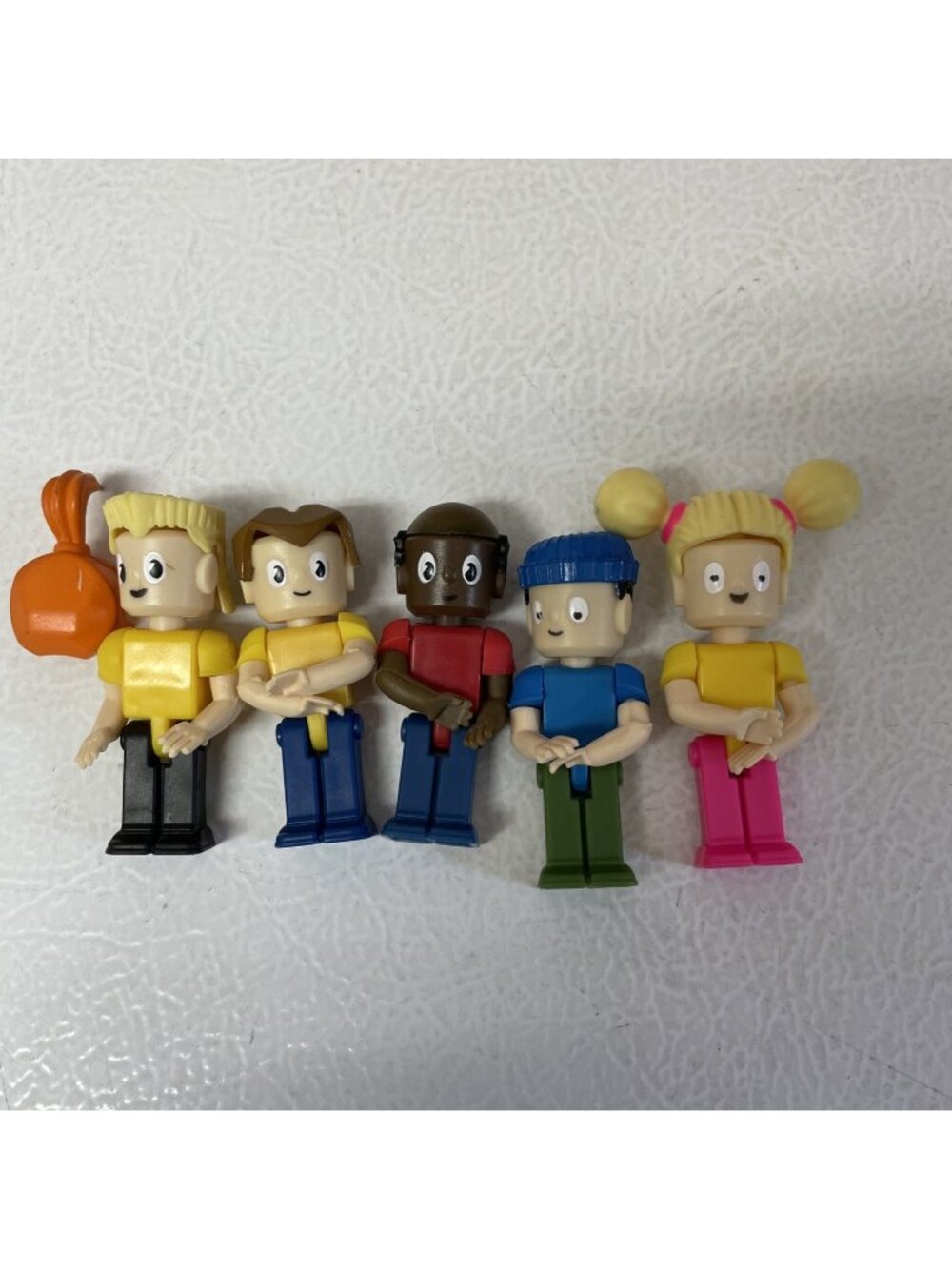K'NEX Large Figures Riders Replacement Parts Lot Of 5 Knex